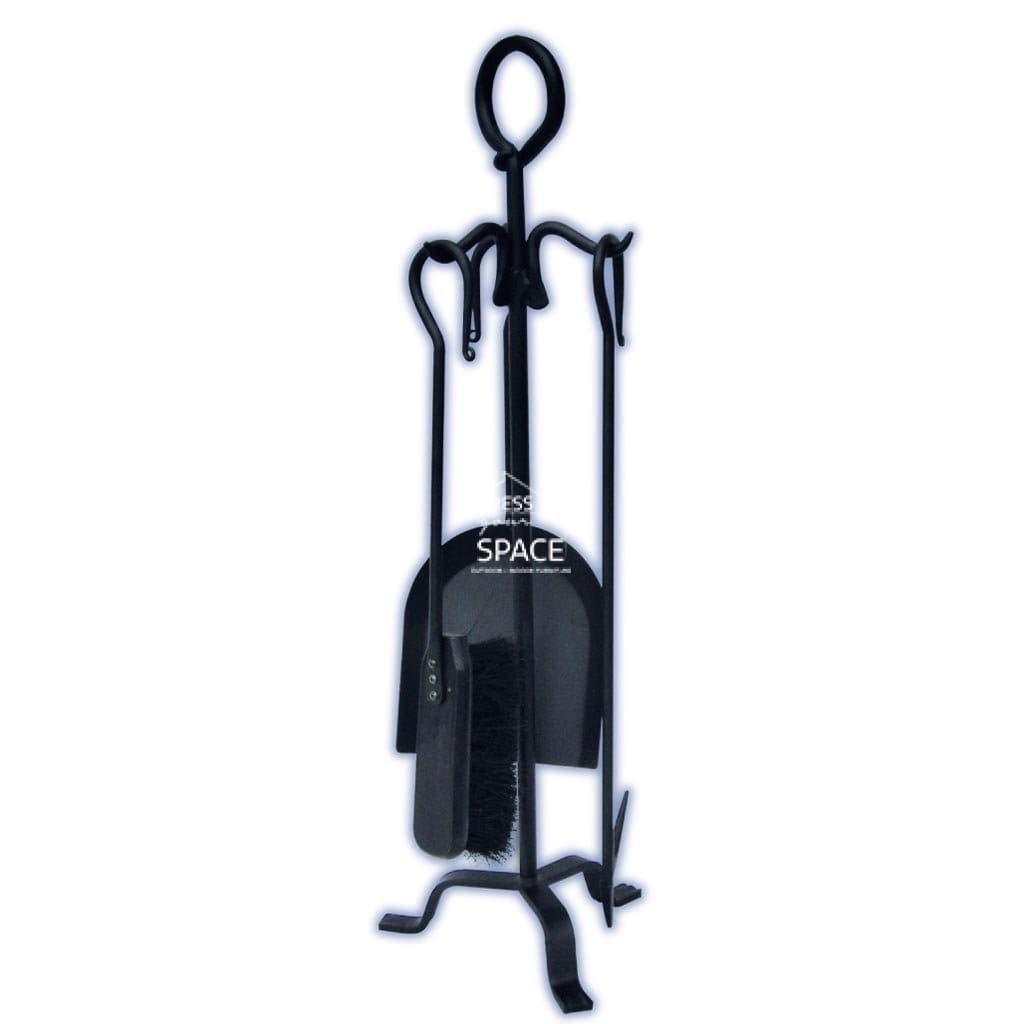 Archie Clement 3P + Stand Fireplace Tool Set - Fireplace Tool Set - DYS Fireplace Accessories