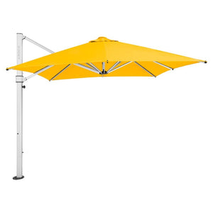 Aurora Umbrella - Premium Fabric - Yellow - Cantilever Side Post Umbrella - Instant Shade