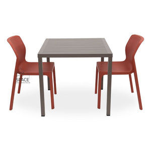 Cube - Bit Chair 3P Set - Outdoor Dining Set - Nardi