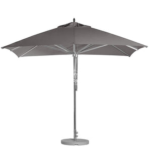 Greenwich Umbrella Custom Smoked Tweed | Square - Outdoor Instant Shade