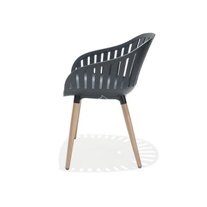 Portals Nassau Chair - Black - Outdoor-Indoor Chair - Lifestyle Garden