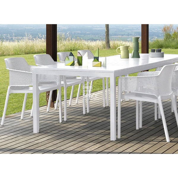 Buy Rio Alu Top Net Set White By Nardi Fast shipping Australia Dress Your Space