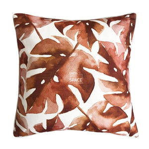 Daydream Leaf Cushion - Terracotta - Outdoor Cushion - Zaab