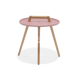 Nassau Side Table - Peach Pink - Outdoor-Indoor Side Table - Lifestyle Garden