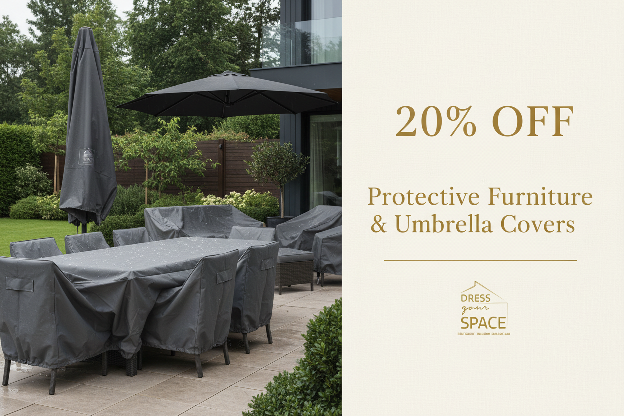 20% Off Protective Furniture & Umbrella Covers Banner
