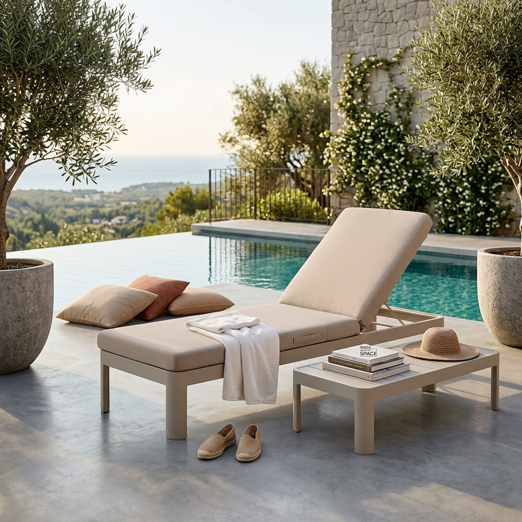 Portals Light Sunlounger (floor model only)