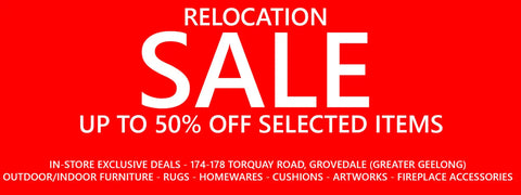 RELOCATION SALE!