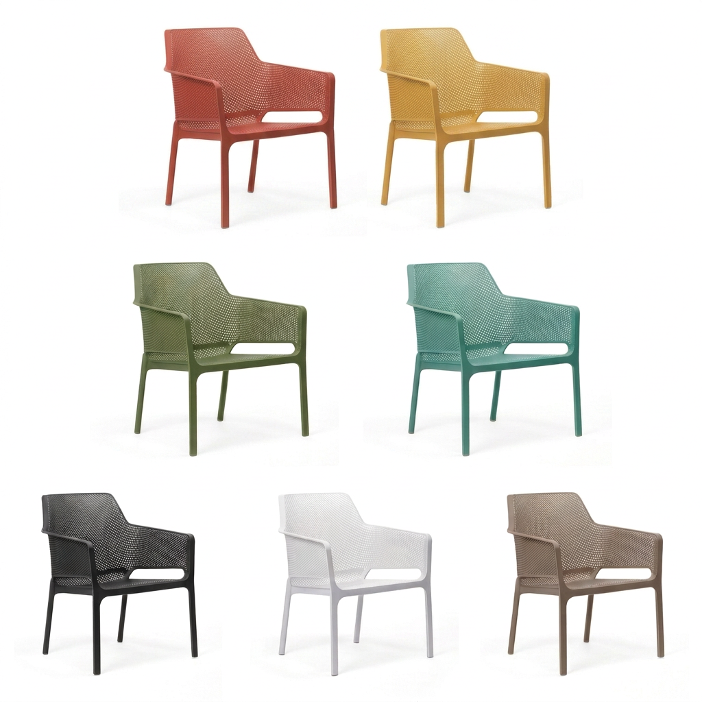 Net Relax - Anthracite - Outdoor Lounge Chair - Nardi