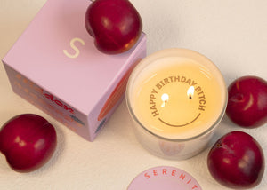 Hidden Message Candle - Plum & Boysenberry