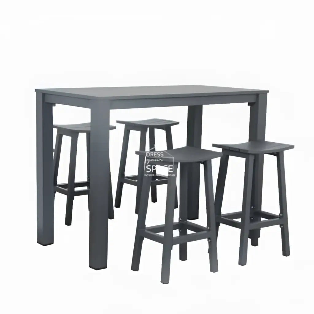 Alani Bar / Brussels 5 Piece Bar Set - Outdoor Bar Set - DYS Outdoor
