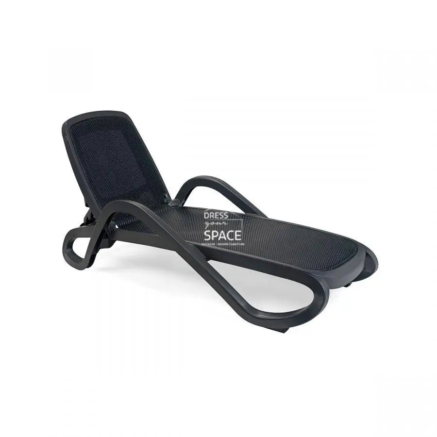 Alfa Pool Lounger - Anthracite - PRE-ORDER FOR JANUARY DELIVERY - Outdoor Sunlounger - Nardi