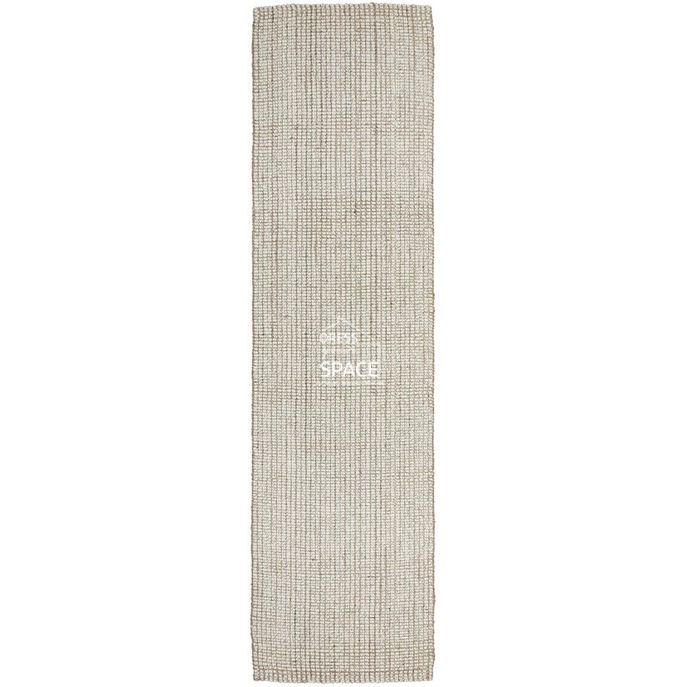 Arabella Natural Runner Rug - Indoor Hallway Runner - RUG CULTURE
