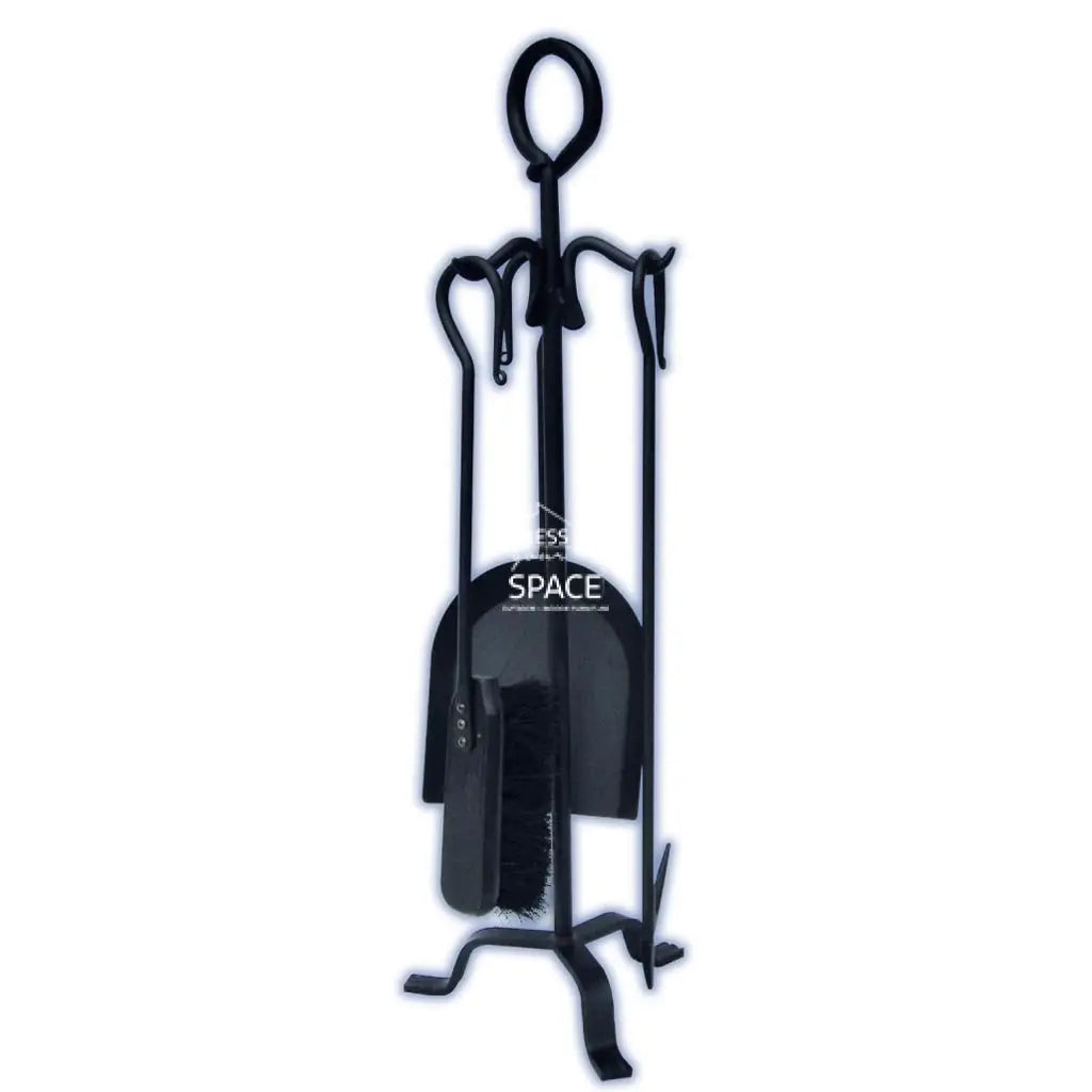 Archie Clement 3P + Stand Fireplace Tool Set - Fireplace Tool Set - DYS Fireplace Accessories
