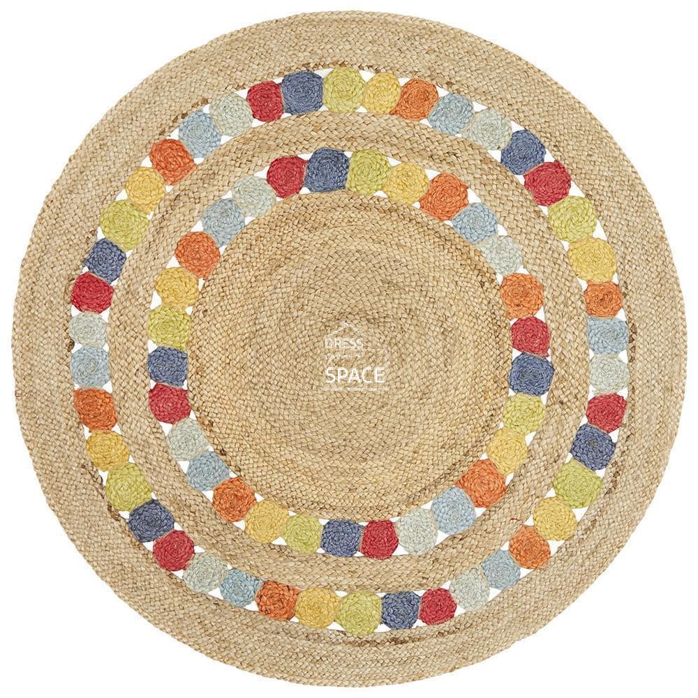 Atrium Fruity Multi Rug - Indoor Round Rug - Rug Culture