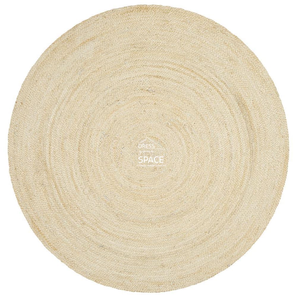 Atrium Polo Round Bleach - Indoor Round Rug - Rug Culture