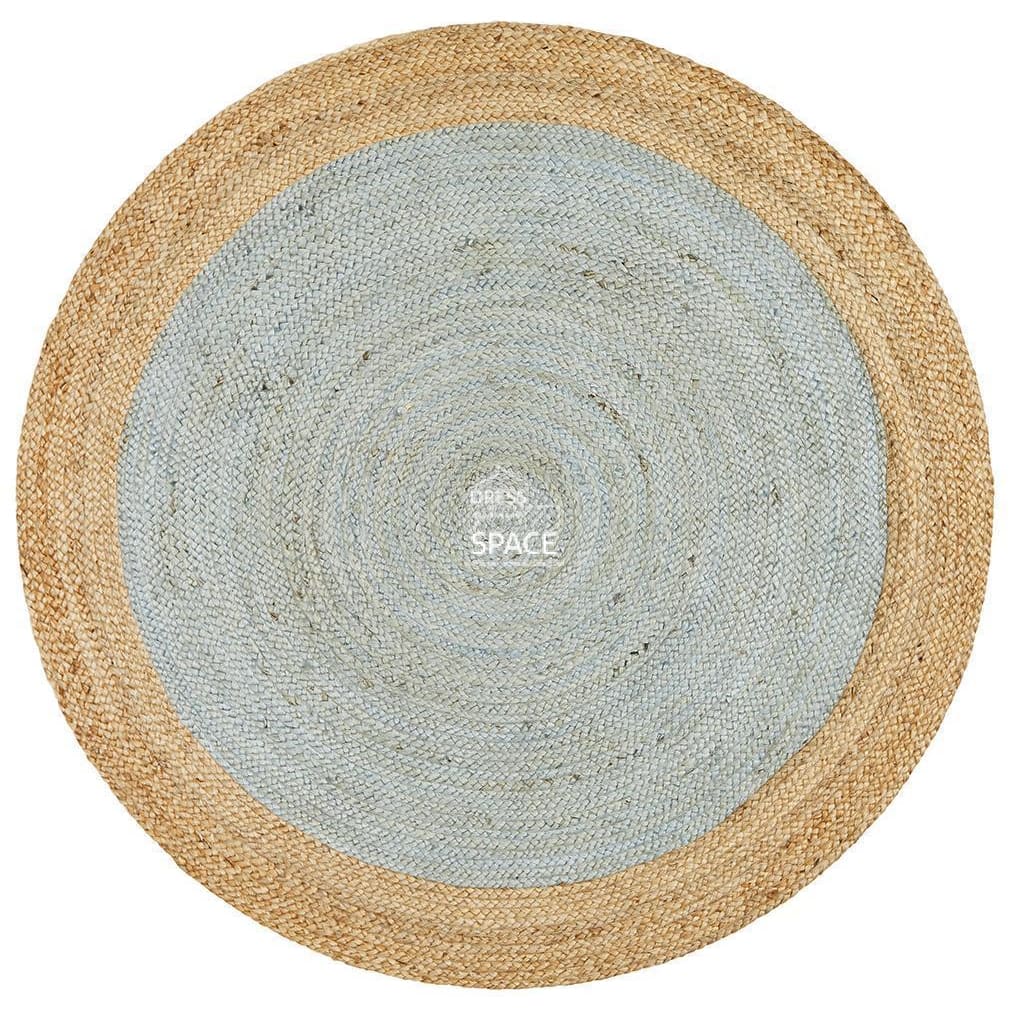 Atrium Polo Round Blue - Indoor Round Rug - Rug Culture