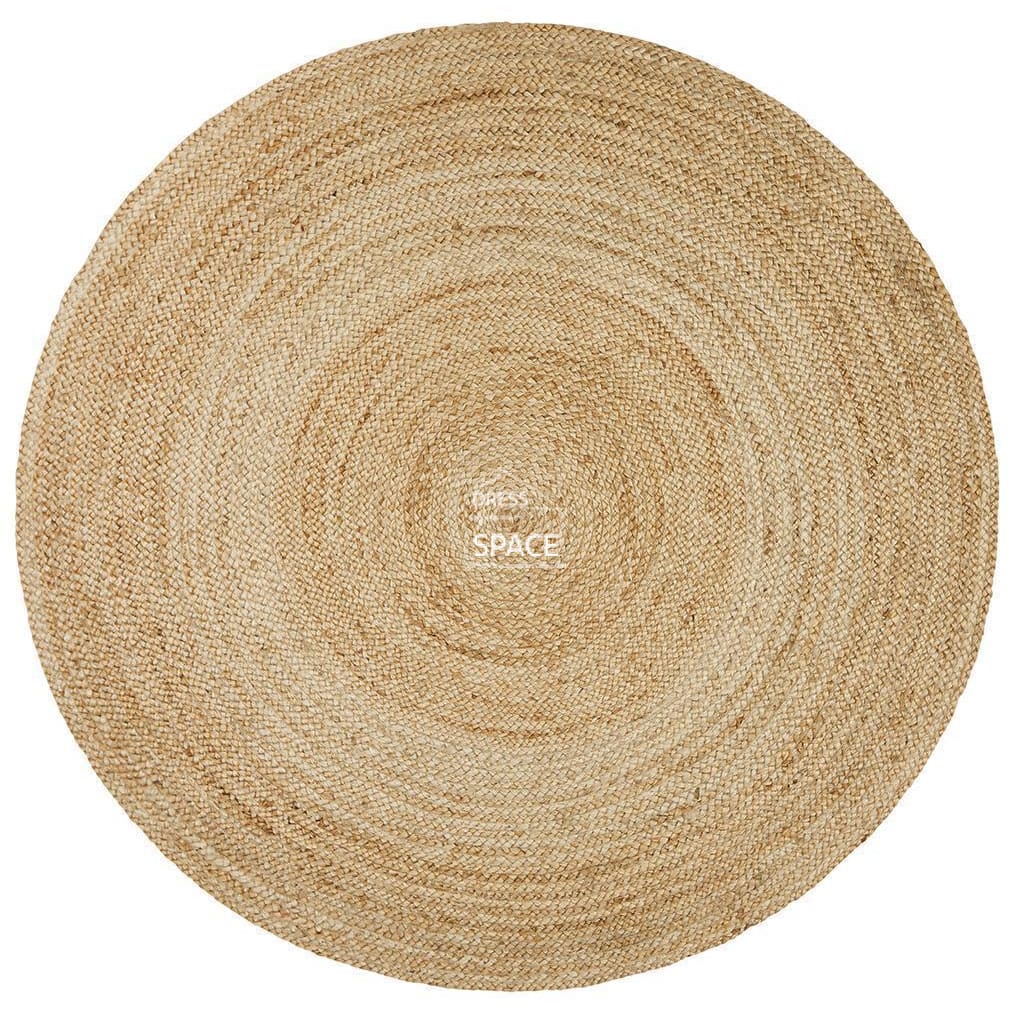 Atrium Polo Round Natural - Indoor Round Rug - Rug Culture