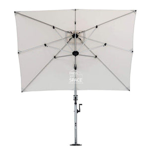 Aurora Umbrella - 2.8m SQ. - Natural - Cantilever Side Post Umbrella - Instant Shade