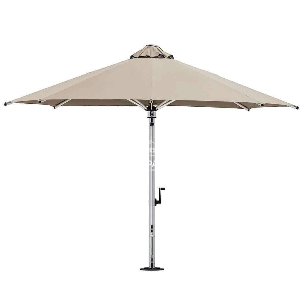 Aurora Umbrella - 3.5m OCT. - Natural - Cantilever Side Post Umbrella - Instant Shade