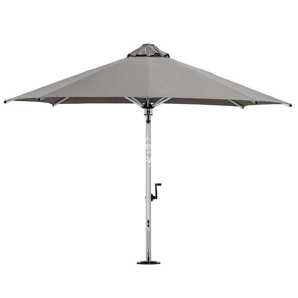 Aurora Umbrella - 3.5m OCT. - Slate - Cantilever Side Post Umbrella - Instant Shade