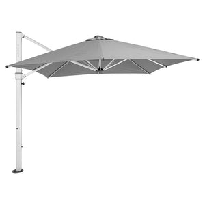 Aurora Umbrella - Premium Fabric - Light Grey - Cantilever Side Post Umbrella - Instant Shade