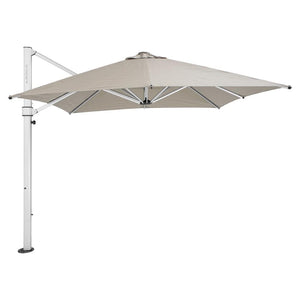 Aurora Umbrella - Premium Fabric - Linen - Cantilever Side Post Umbrella - Instant Shade