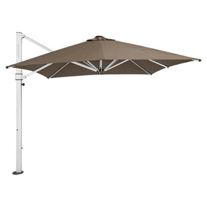 Aurora Umbrella - Premium Fabric - Slate - Cantilever Side Post Umbrella - Instant Shade