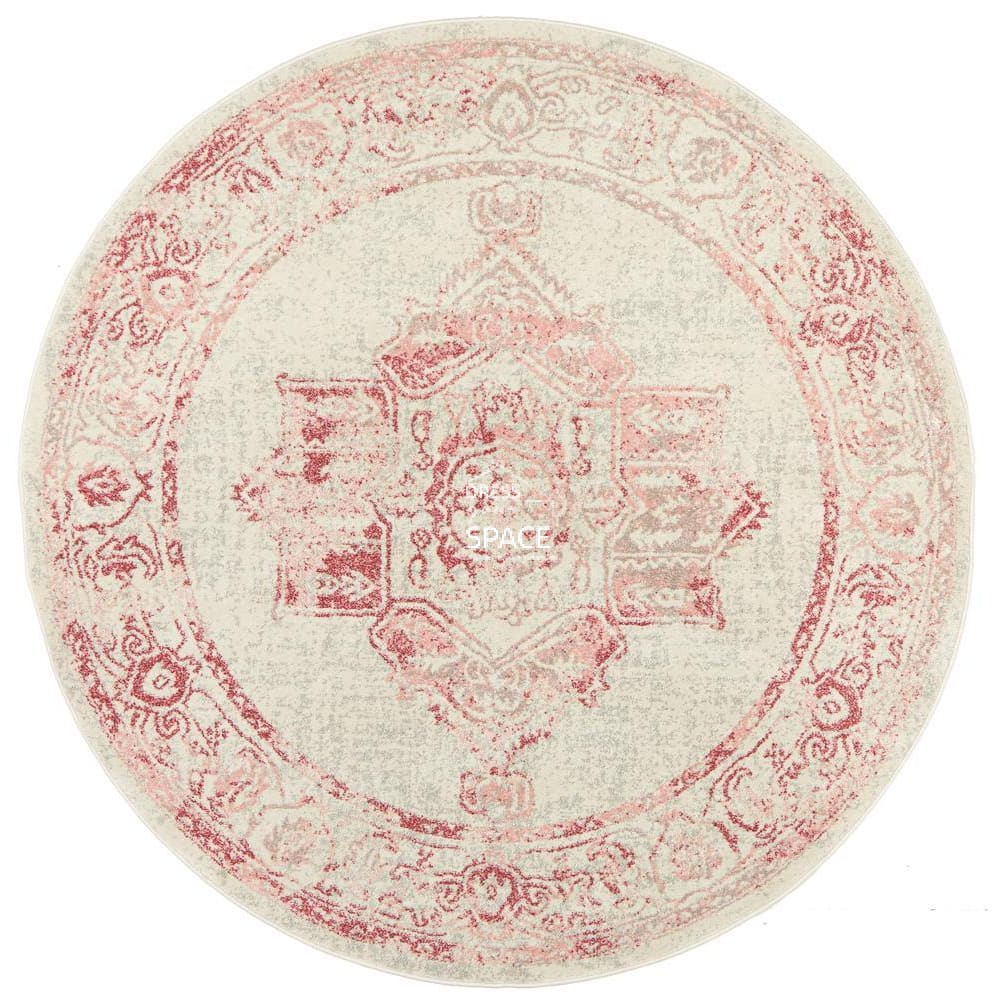 Avenue 702 Rose Round Rug - Indoor Round Rug - Rug Culture