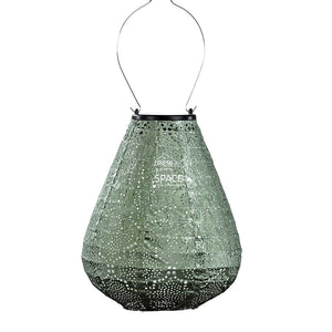 Bazaar Tulip 20 - Sage Green Solar Lantern Outdoor Lighting Lumiz