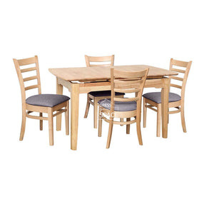 Beatrice Auto Ext. Table - Natural - Indoor Table - DYS Indoor