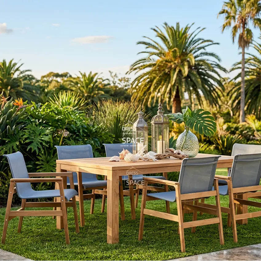 Belmont - Lux Sling Dining Set - Outdoor Dining Set - DYS Outdoor