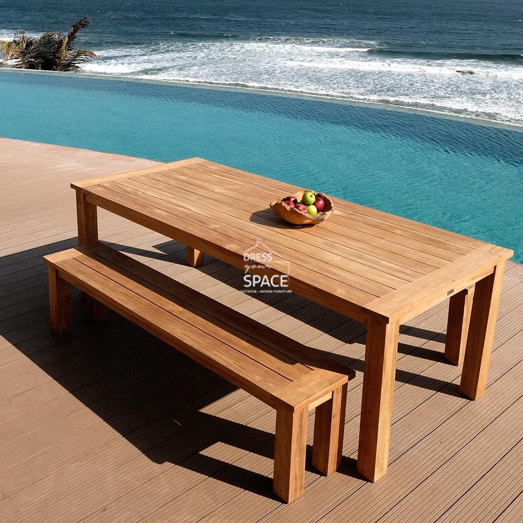 Belmont Teak Bench - Outdoor Bench - DYS Outdoor