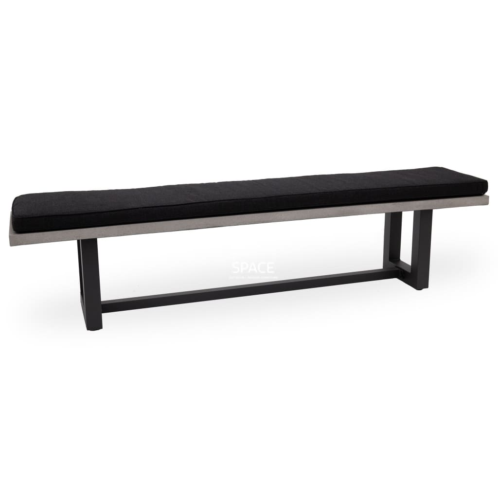 Bench Cushion - Blended Black - Bench Cushion - DYS Outdoor