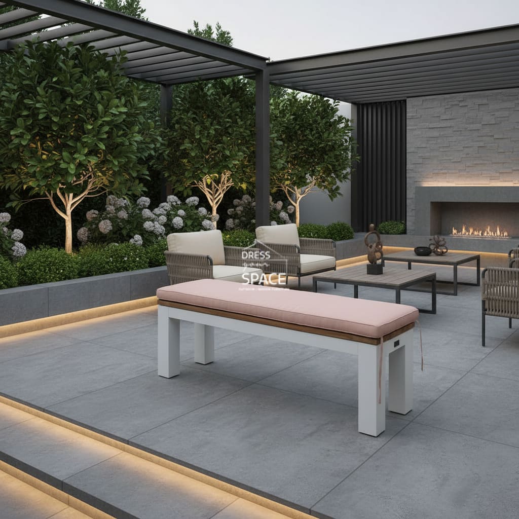 Bench Cushion - Salmon - Bench Cushion - DYS Outdoor