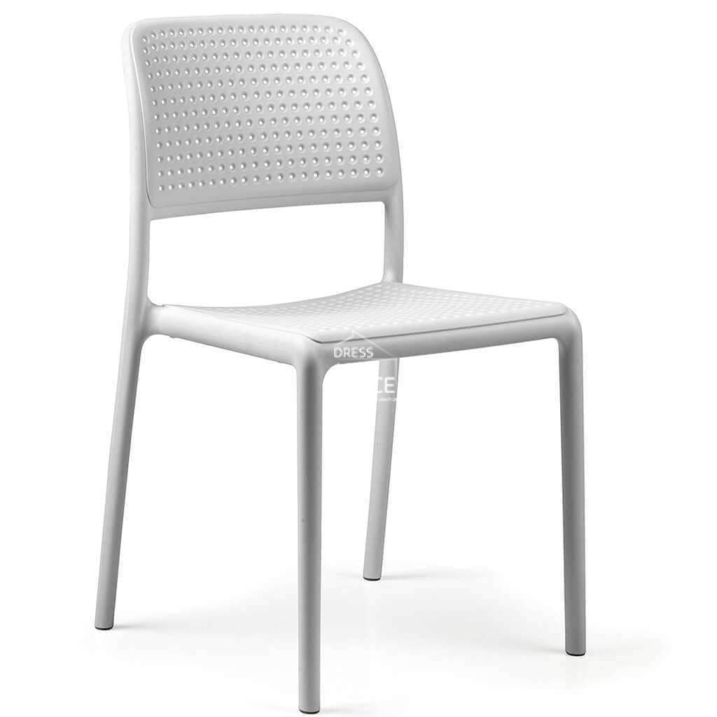 Bora Armless Chair - White - Outdoor Chair - Nardi