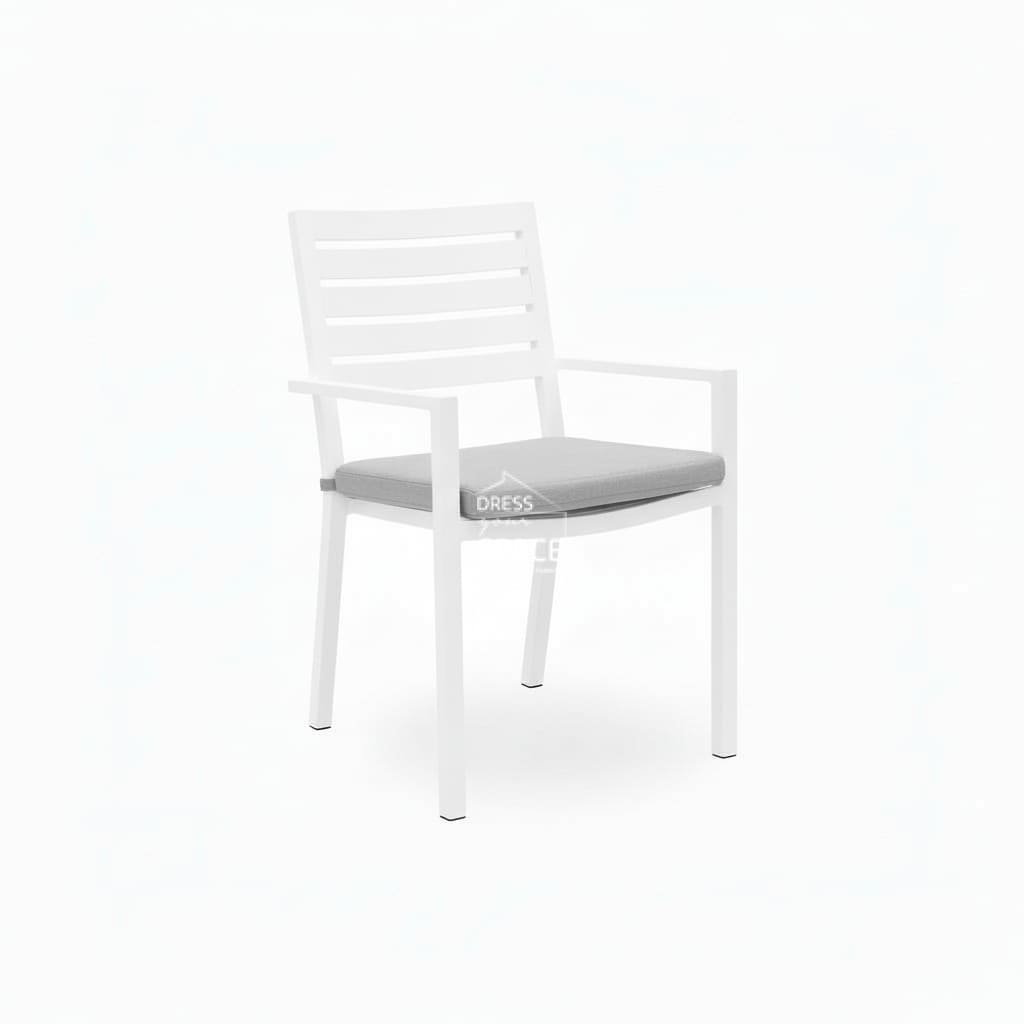 Bordeaux Outdoor Dining Chair - White (EDIT IMAGE TO WHITE) - Outdoor Chair - DYS Outdoor