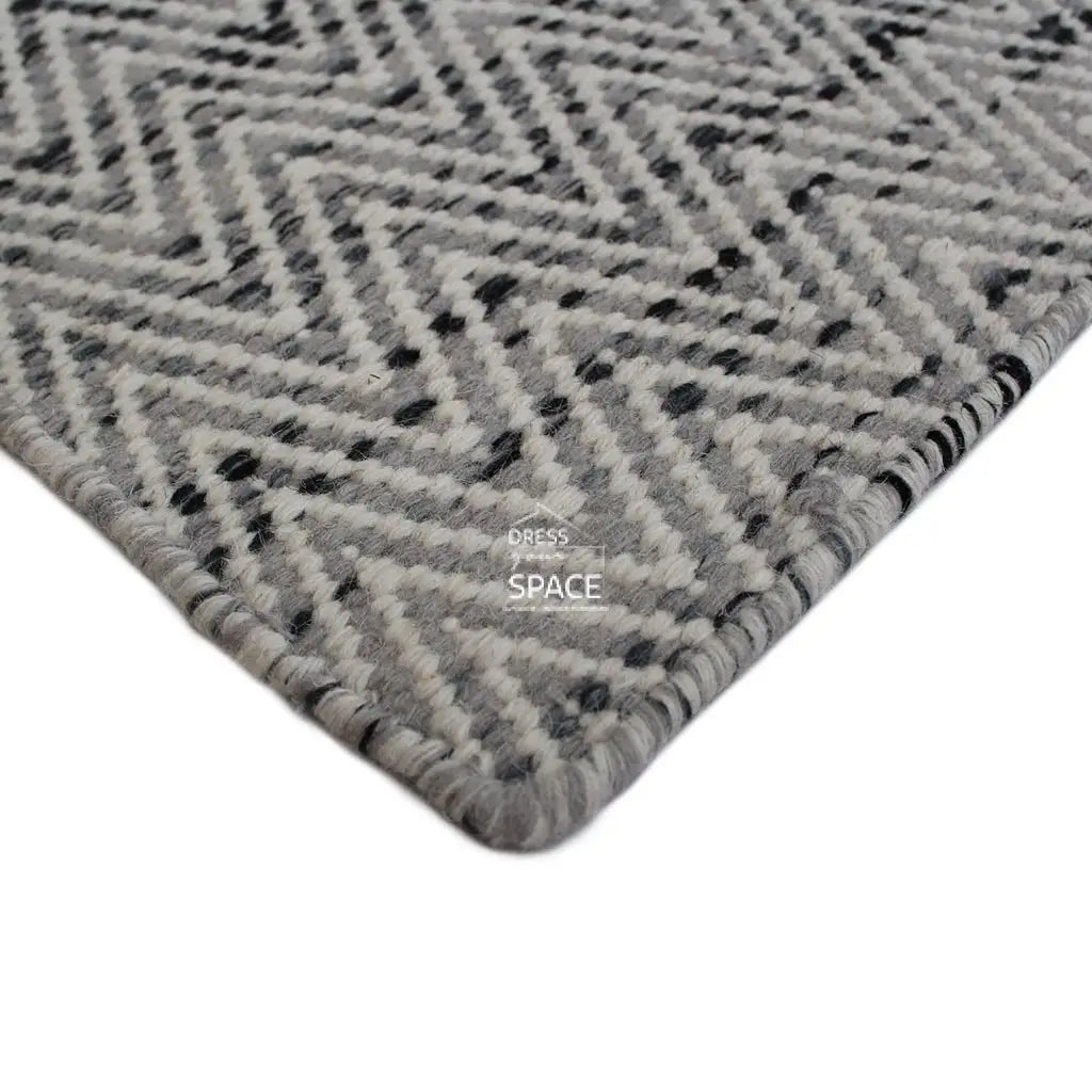Brazil Wool Rug - Smooth Grey - Indoor Rug - Bayliss Rugs