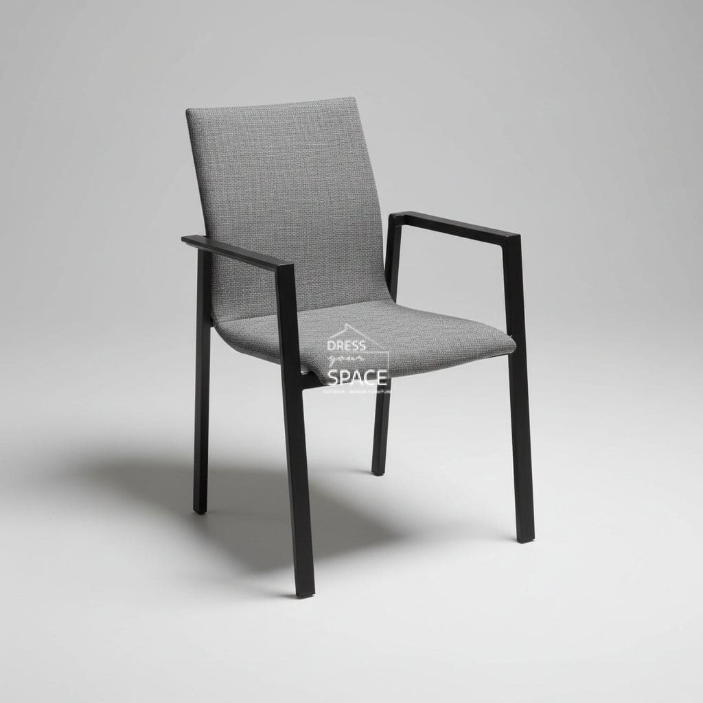 Bronte Outdoor Dining Chair - Charcoal - Outdoor Chair - DYS Outdoor