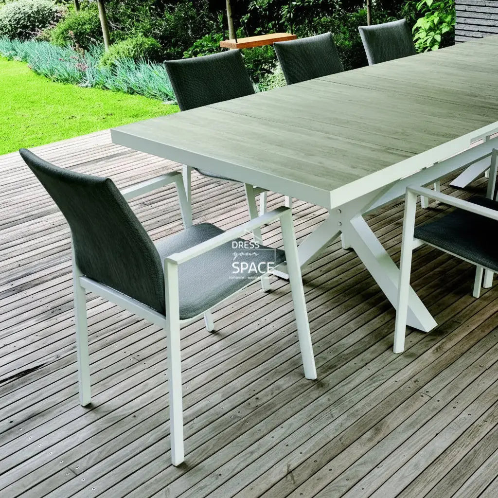 Bronte Outdoor Dining Chair - White - Outdoor Chair - DYS Outdoor