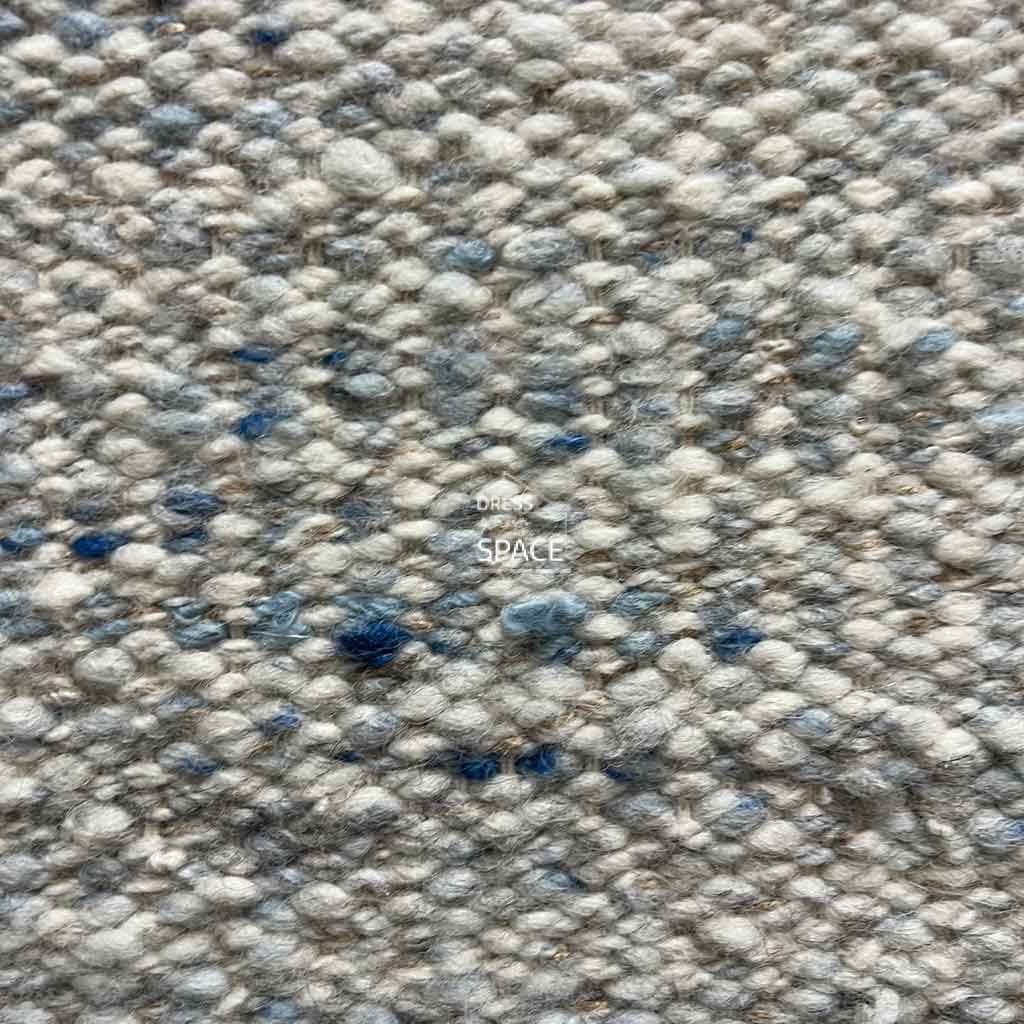 Bungalow Wool Runner - Denim - Indoor Hallway Runner - Bayliss