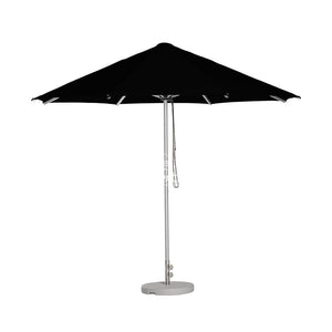 Cafe Series Custom Black Umbrella | Oct. - Outdoor Instant Shade