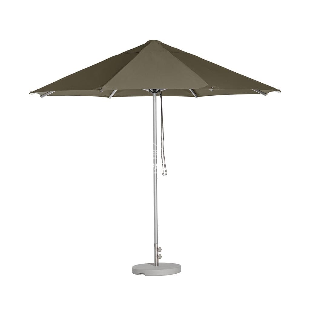 Cafe Series Custom Cadet Grey Umbrella | Oct. - Outdoor Instant Shade