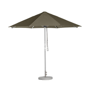 Cafe Series Custom Cadet Grey Umbrella | Oct. - Outdoor Instant Shade