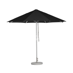 Cafe Series Custom Carbon Grey Umbrella | Oct. - Outdoor Instant Shade