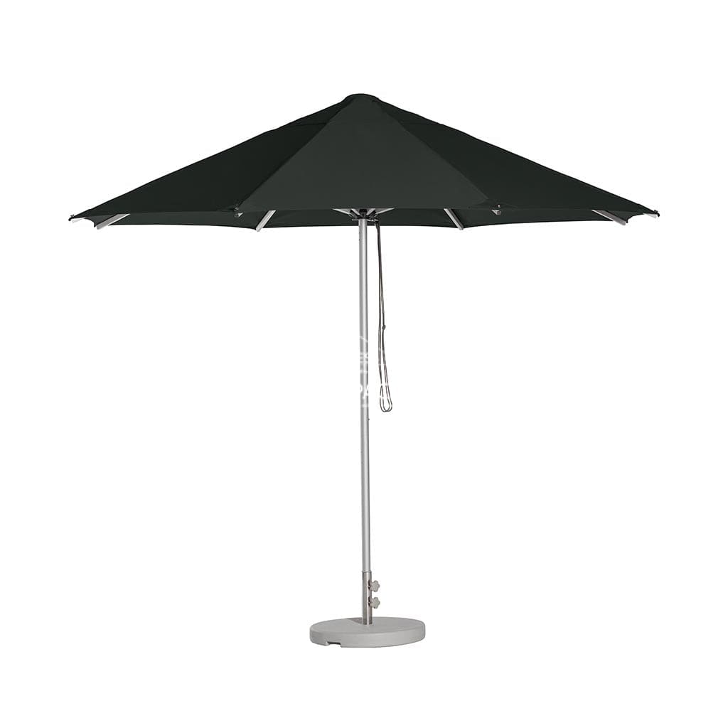 Cafe Series Custom Charcoal Grey Umbrella | Oct. - Outdoor Instant Shade