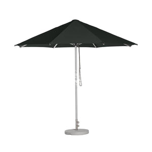 Cafe Series Custom Charcoal Grey Umbrella | Oct. - Outdoor Instant Shade