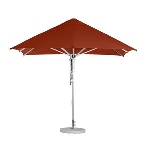 Cafe Series Custom Chestnut Umbrella | Square - Outdoor Instant Shade