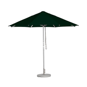 Cafe Series Custom Forest Green Umbrella | Oct. - Outdoor Instant Shade