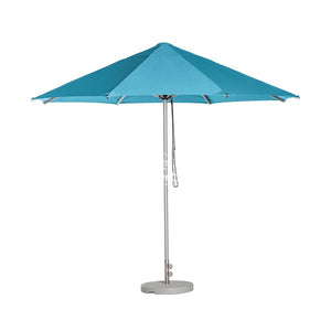 Cafe Series Custom Light Blue Umbrella | Oct. - Outdoor Instant Shade