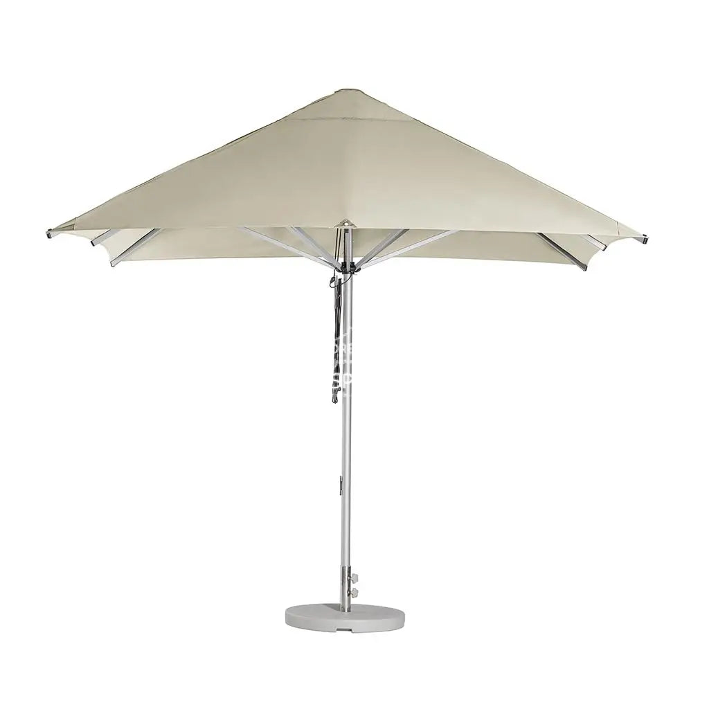 Cafe Series Custom Natural Umbrella | Square - Outdoor Instant Shade